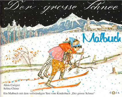 M2 «Der grosse Schnee» Malbuch