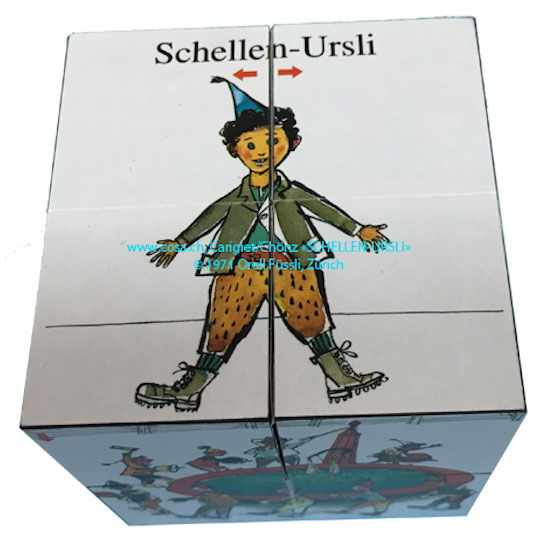 691 Geschichtswürfel «Schellen-Ursli»