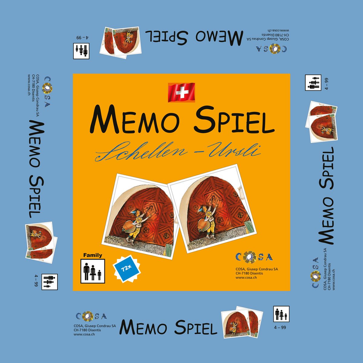 MEMO Spiel «Schellen-Ursli»