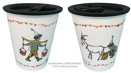 O 1208 Trinkbecher «Schellen-Ursli»