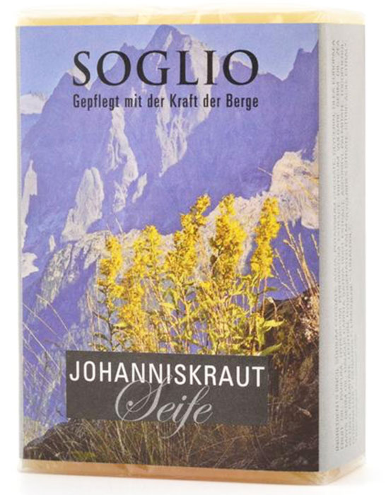 Seife5 Johanniskraut Seife, Soglio